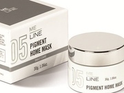 Отбеливающая маска для лица от пигментных пятен с кислотами, витамином Е и ретинолом ME LINE Pigment Home Mask, 30 мл, код ME05-PHM - профессиональная отбеливающая косметика