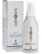Кислородный гель для умывания и очищения кожи лица / очиститель GENOSYS SNOW O2 Gel Cleanser, 180 мл, код SOC - профессиональная корейская косметика для лица