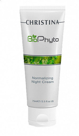 Нормализующий ночной крем для кожи лица CHRISTINA Bio Phyto Normalizing Night Cream, 75 мл, код Bio-NNC