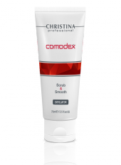 Скраб-эксфолиатор для жирной и проблемной кожи CHRISTINA Comodex Scrub & Smooth Exfoliator, 75 мл, код COM-SE