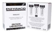 ERICSON LABORATOIRE: Мини-набор косметики для пилинга лица ENZYMACID (пилинг + гликосыворотка + крем), код D916 - пилинг с AHA и отбеливание