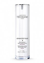 TEOXANE: Омолаживающий крем филлер от морщин для сухой кожи лица Advanced Filler / Anti-Wrinkle Cream, 50 мл, код 700026 - швейцарская косметика с гиалуроновой кислотой
