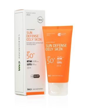 INNO-DERMA SUN DEFENSE OILY SKIN SPF 50+ | Солнцезащитный крем для жирной кожи с SPF 50+