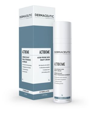 DERMACEUTIC ACTIVABIOME | Ночной крем для кожи, склонной к акне 40 ml