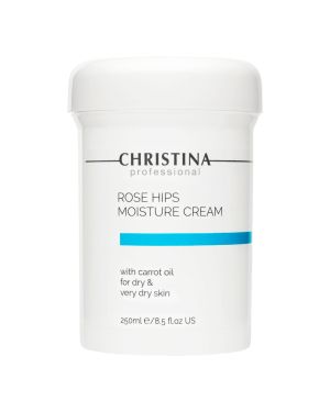 Увлажняющий крем с маслом моркови для сухой и очень сухой кожи «Шиповник» | Сhristina Rose Hips Moisture Cream with Carrot Oil